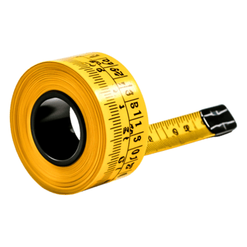 Yellow Measuring Tape for Accurate Measurement in Construction Projects png