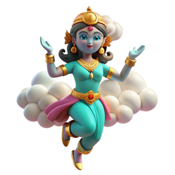 impressive artistic A Celestial Apsara Hindu Celestial high quality png
