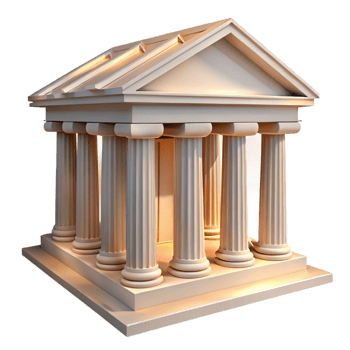 beautiful modern Ancient Greek Temple Intricate high resolution png