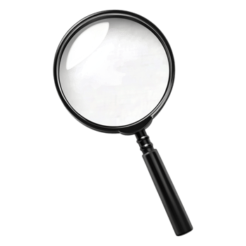 Magnifying Glass for Detailed Examination and closeup Inspection png