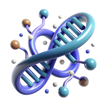 extraordinary rustic A Dna Strand Unraveling Into Digital premium png
