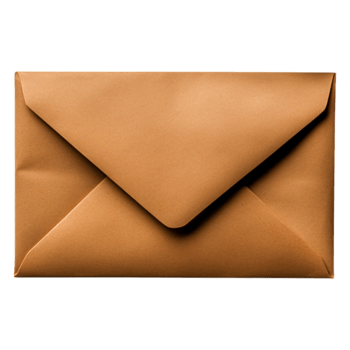 Brown Envelope on for Correspondence and Mail png