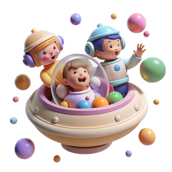 vibrant classic A Group of Children Playing in a Zero high resolution png