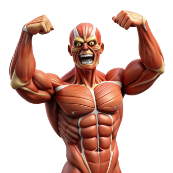 impressive modern A colossal titan holding up the sky, strained muscles, dramatic lighting, Michelangelo style exclusive png