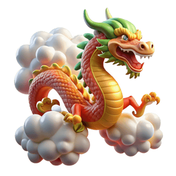 impressive creative A Wise Chinese Dragon Soaring Through professional png