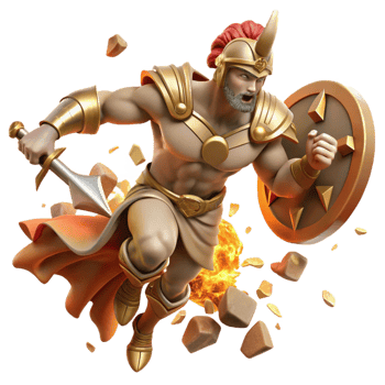 dramatic vintage Ares, the god of war, charging into battle, chaotic composition, dynamic lighting, Baroque style 4K png
