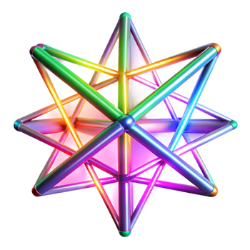 magnificent modern A dynamic composition of intersecting laser beams in vibrant neon colors, creating a complex web of light and shadow, with a dark, atmospheric background genuine png
