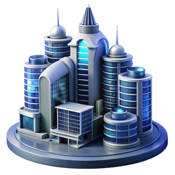 magnificent contemporary A futuristic apartment complex, sleek and minimalist design, panoramic city view, cyberpunk aesthetic detailed png
