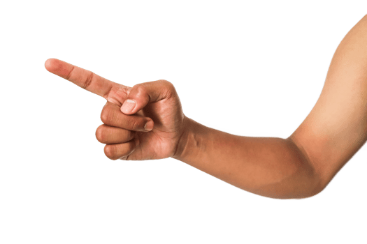 hand Isolated On Transparent Background png
