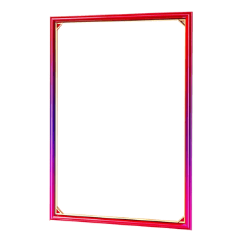 a pink and blue frame on a transparent background png