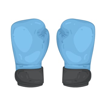 Blue Boxing Gloves vector