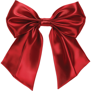Gift Bow with Ribbon Illustration Isolated for Special Occasions png