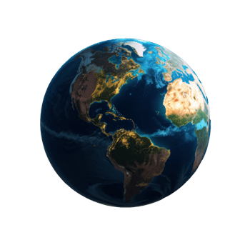 Earths Mosaic A Stunning Glimpse of North and South America with Europe and Africa Whispering in the Background png