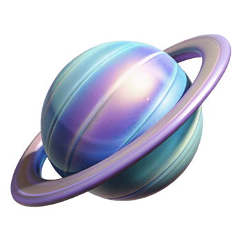 serene traditional A holographic projection of a planet, rotating slowly, soft, ambient lighting, science fiction illustration style 4K png