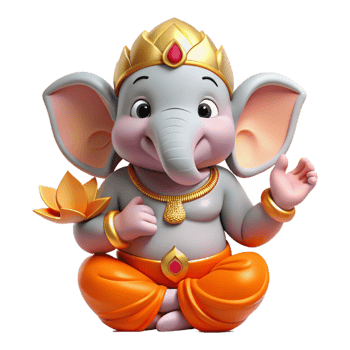 impressive rustic A Benevolent Ganesha the Elephant high resolution png