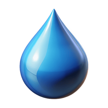 vibrant modern A single drop of ink dispersing in water, macro photography, fluid dynamics, soft lighting exclusive png