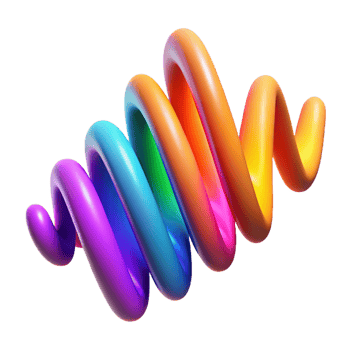 dramatic abstract A digital representation of sound waves, vibrant colors, dynamic movement premium png