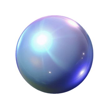 magnificent modern A single glowing orb, ethereal light, mystical symbolism 4K png