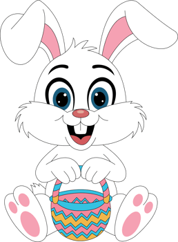 Cute Easter Rabbit png
