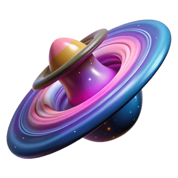 beautiful artistic A Spaceship Entering a Wormhole exclusive png