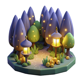 impressive classic A Group of Fireflies Illuminating a high resolution png