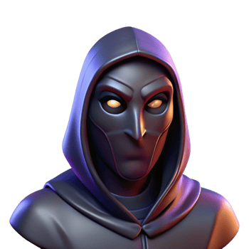 beautiful contemporary A portrait of a mysterious masked figure, dramatic chiaroscuro lighting, surrealist style genuine png