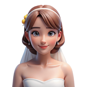 beautiful vintage Portrait of a beautiful bride in a white wedding dress, soft romantic lighting, wedding photography style detailed png