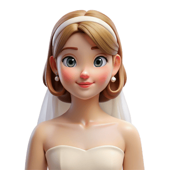 impressive rustic Portrait of a beautiful bride in a white wedding dress, soft romantic lighting, wedding photography style premium png