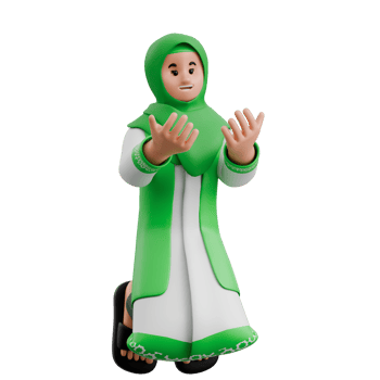 Muslim woman sitting praying png