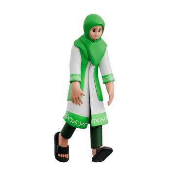 Muslim woman feel tired png