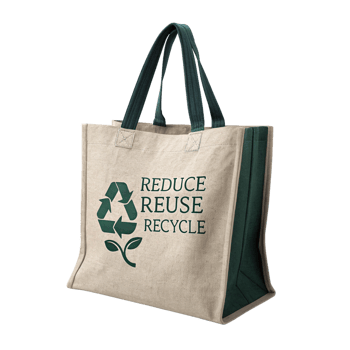 Eco Chic A Stylish and Sustainable Shopping Bag png