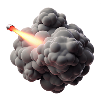 dramatic abstract Abstract representation of human emotions, using swirling smoke and dust particles, illuminated by a warm, ambient light, in a melancholic style authentic png