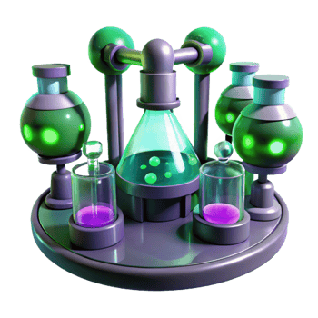 extraordinary minimalist A Deserted Futuristic Laboratory genuine png