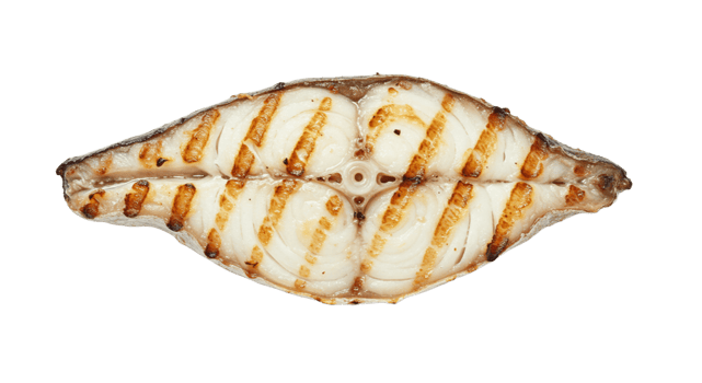 Fried fish on a transparent background png
