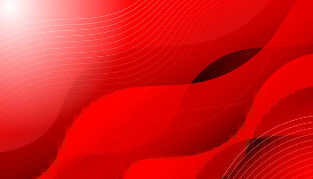 Abstract Red Wave Background Design with geometric shapes. Can be used for wallpaper, pattern fills, web page background,surface textures. vector