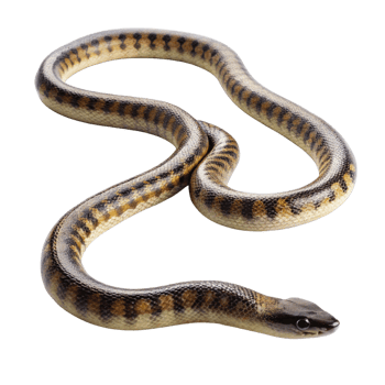 sea snake flying is isolated on transparent background png