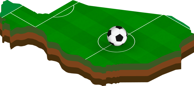 Isometric map of Niger with football field. png