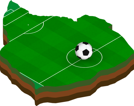 Isometric map of Zimbabwe with football field. png