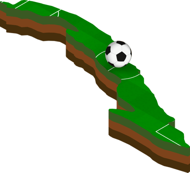 Isometric map of Cuba with football field. png