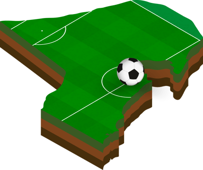 Isometric map of Kuwait with football field. png
