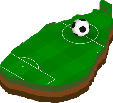 Isometric map of Sri Lanka with football field. png