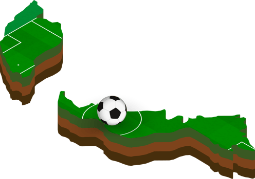Isometric map of Malaysia with football field. png