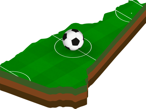 Isometric map of New Hampshire with football field. png