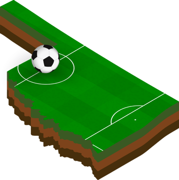 Isometric map of Oklahoma with football field. png