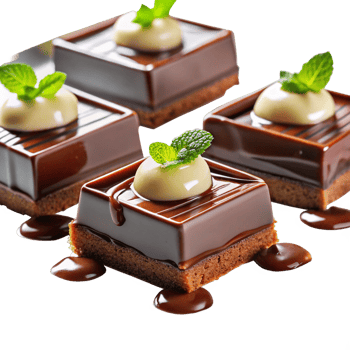 chocolate is isolated on transparent background png