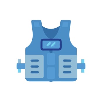Innovative Smart Cooling Vest Design vector