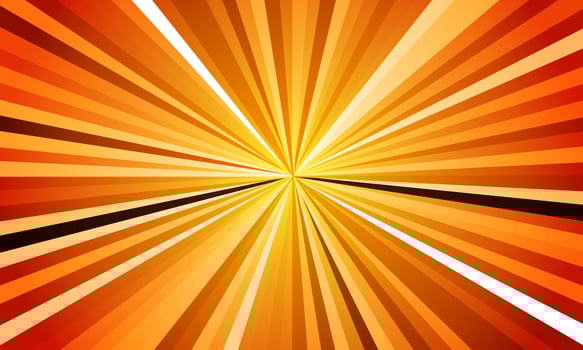 Pop art orange comics book cartoon. Vintage backdrop burst for comic. stripe color. orange sunburst. vector