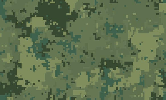 Style hidden dotted geometric. Pattern dress uniform fashion. Spot minimalist soldier. vector