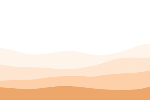 Minimalist style dessert with waves texture simple background vector