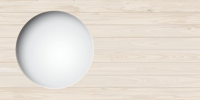 3D circle frame paper cut style with cut timber panels whitewashed fade condition background graphic illustration have blank space. vector